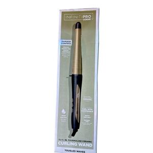 InfinitiPro Curling Wand - Black and Gold